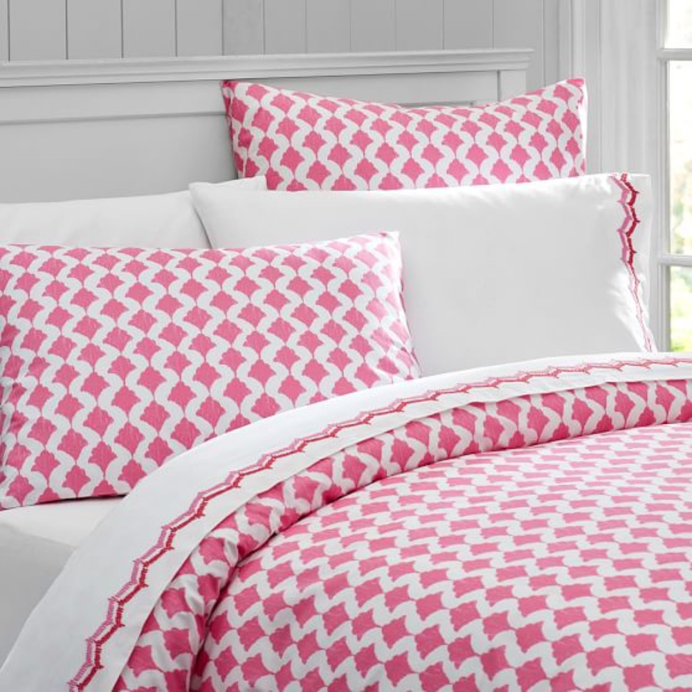 Pottery Barn Teen Poolside Palms Duvet Cover